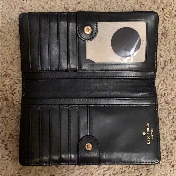 Kate spade black wallet - Picture 2 of 4
